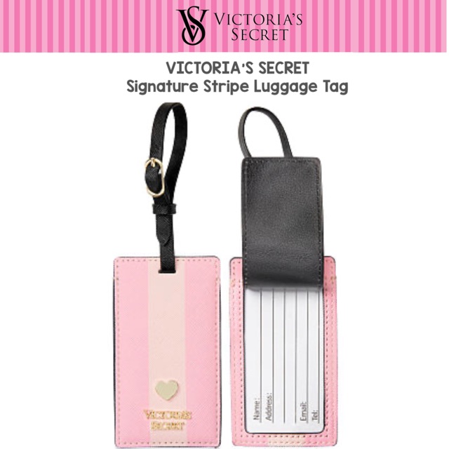 victoria secret luggage tag