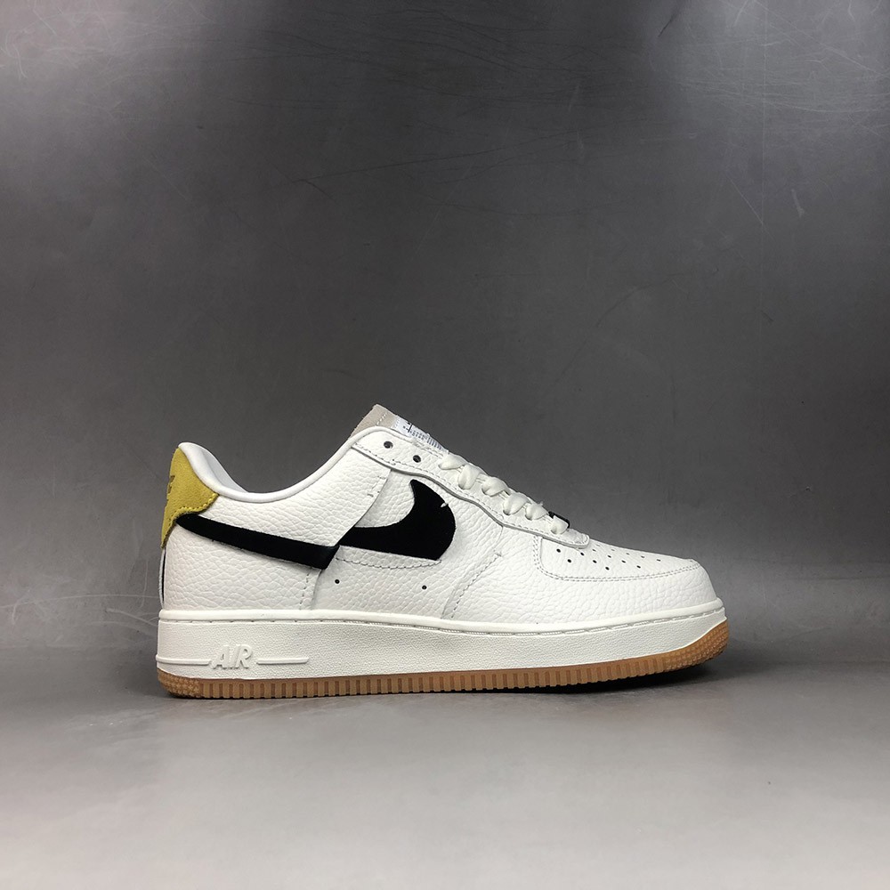 nike air force one yellow and black