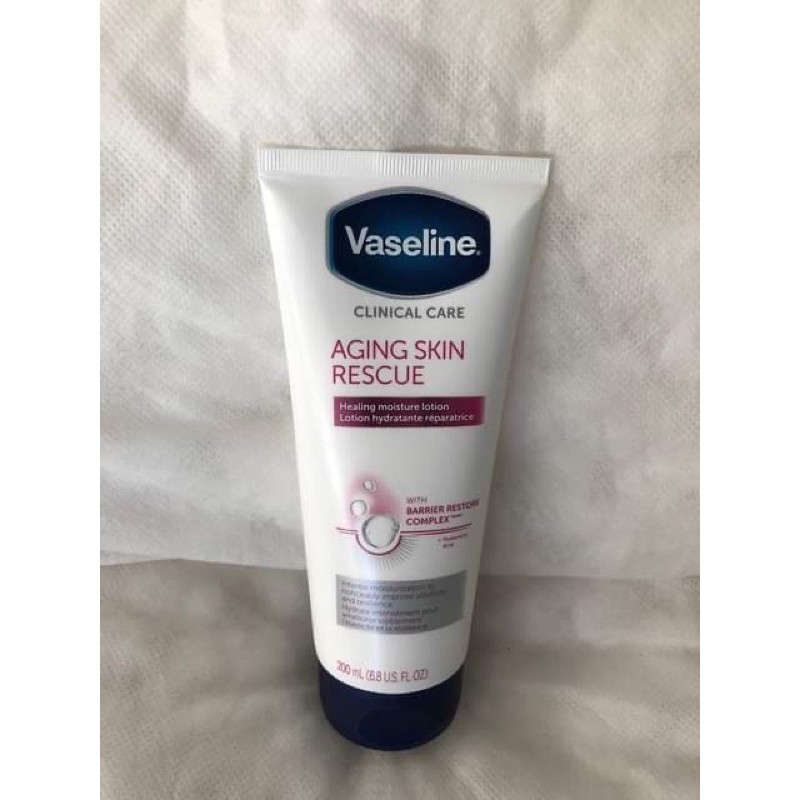 vaseline aging skin rescue