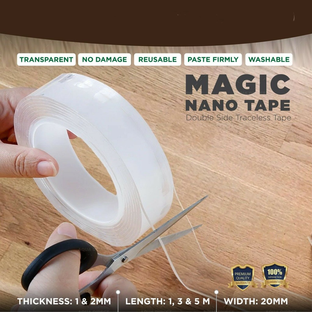 invisible adhesive tape