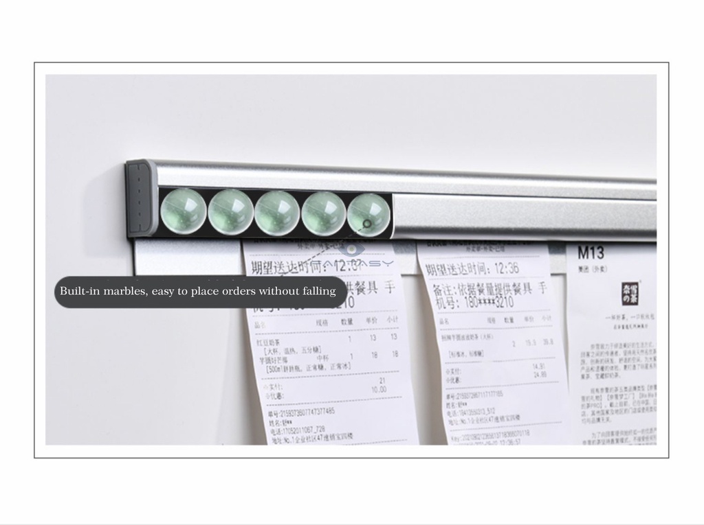 SVIAO Premium Aluminum Kitchen Menu Clip Holder Receipt Clip No