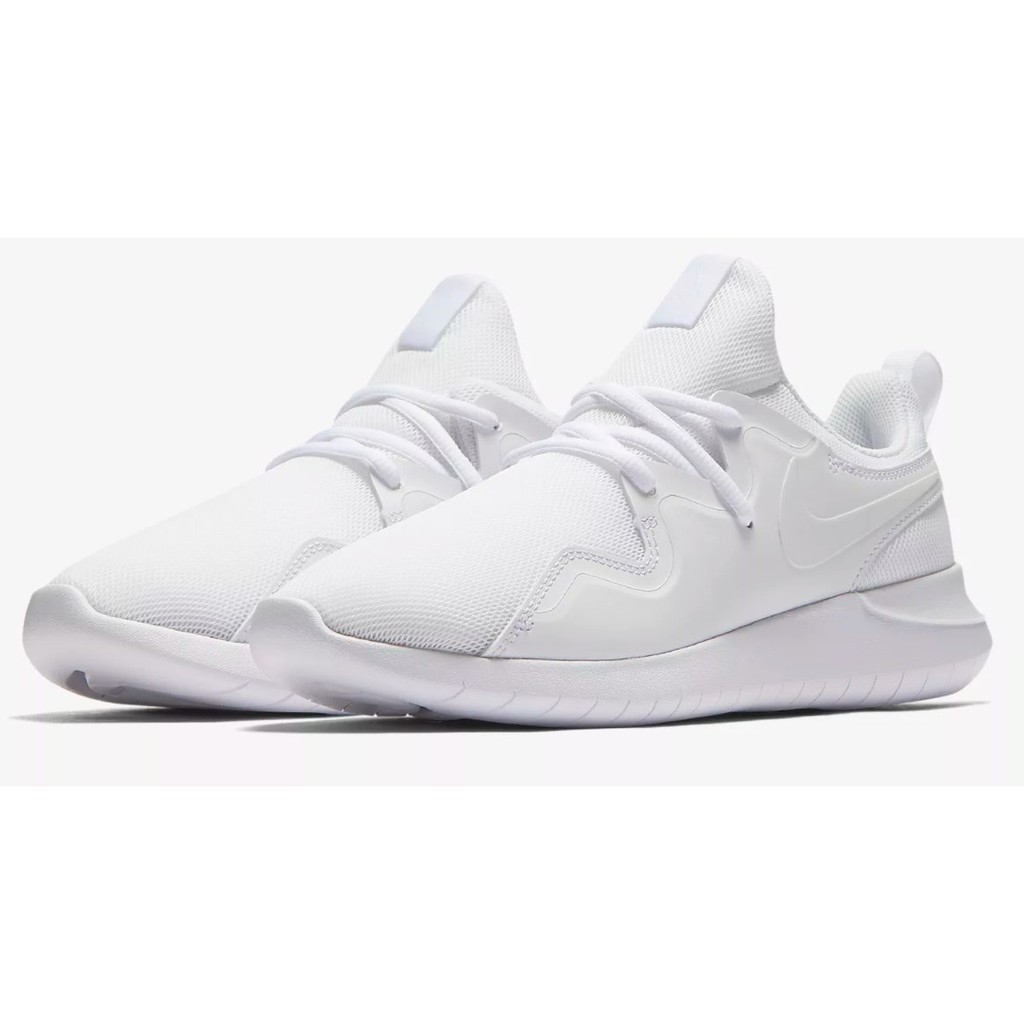 Zhuass]NIKE TESSEN all white mesh breathable slow running shoes AA2172-100  women's shoes | Shopee Philippines