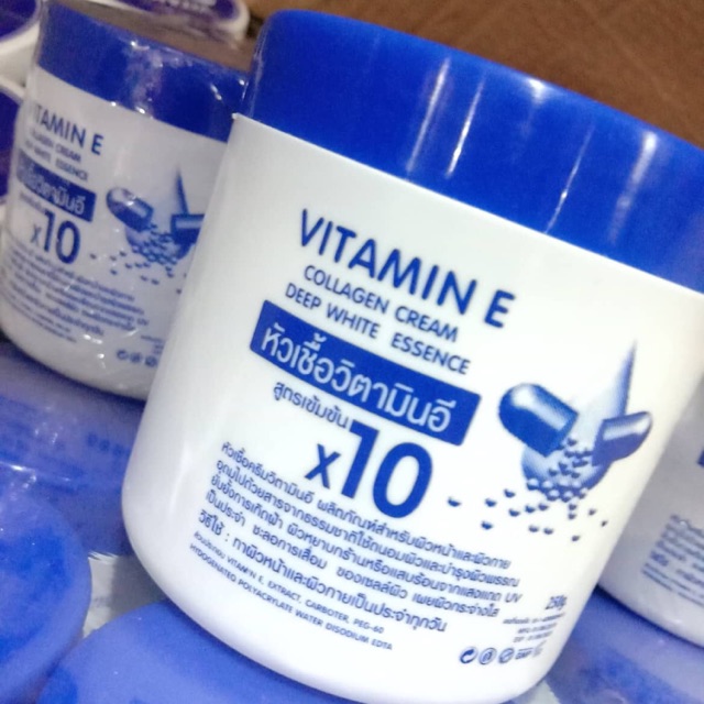 vitamin e whitening body cream x10 plus