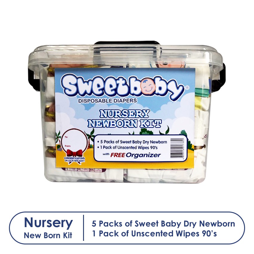 Nursery New Born Kit Set (Free 