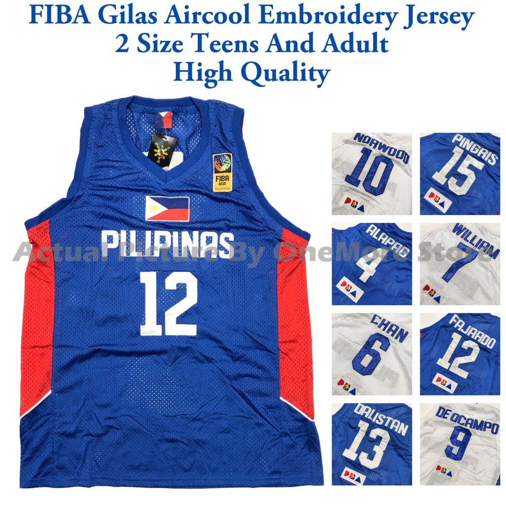 pilipinas fiba jersey