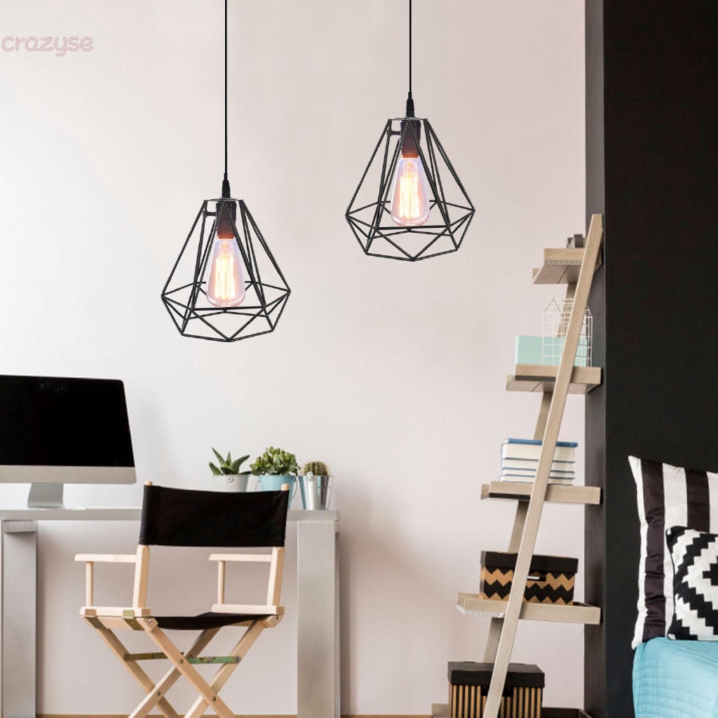 geometric rose gold lamp shade