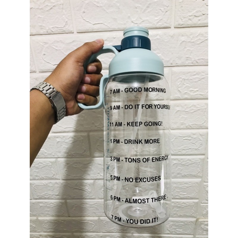1800ML Water Bottle Tumbler Personalize | Shopee Philippines
