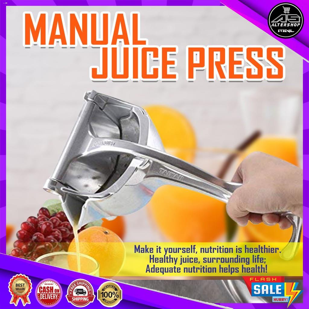 juicer Original Aluminum Alloy Handy Fruit Manual Fruit Presser, Juicer