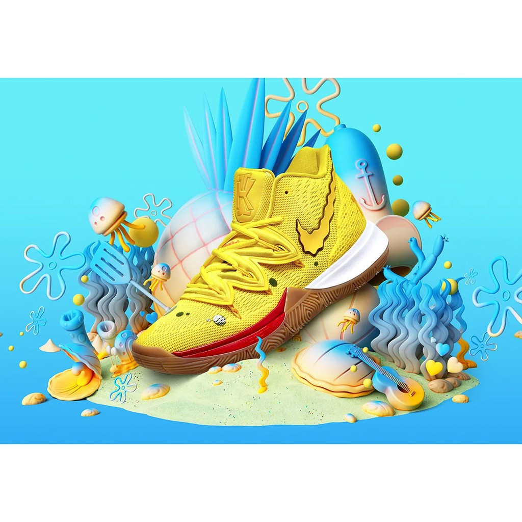 kyrie 5 spongebob shopee