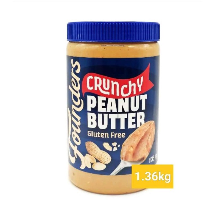 Founders Crunchy Peanut Butter 1.36kg Shopee Philippines