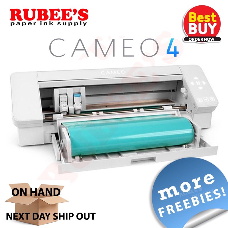 CAMEO 4 SILHOUETTE WHITE CUTTER/PLOTTER 12 INCHES Shopee Philippines