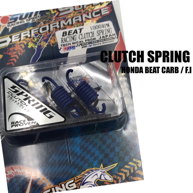 ️ CLUTCH SPRING SUN RACING FOR HONDA BEAT CARB / F.I 1000RPM Shopee