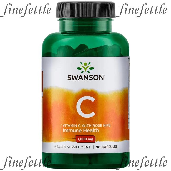 Swanson Premium Vitamin C with Rose Hips | Shopee Philippines