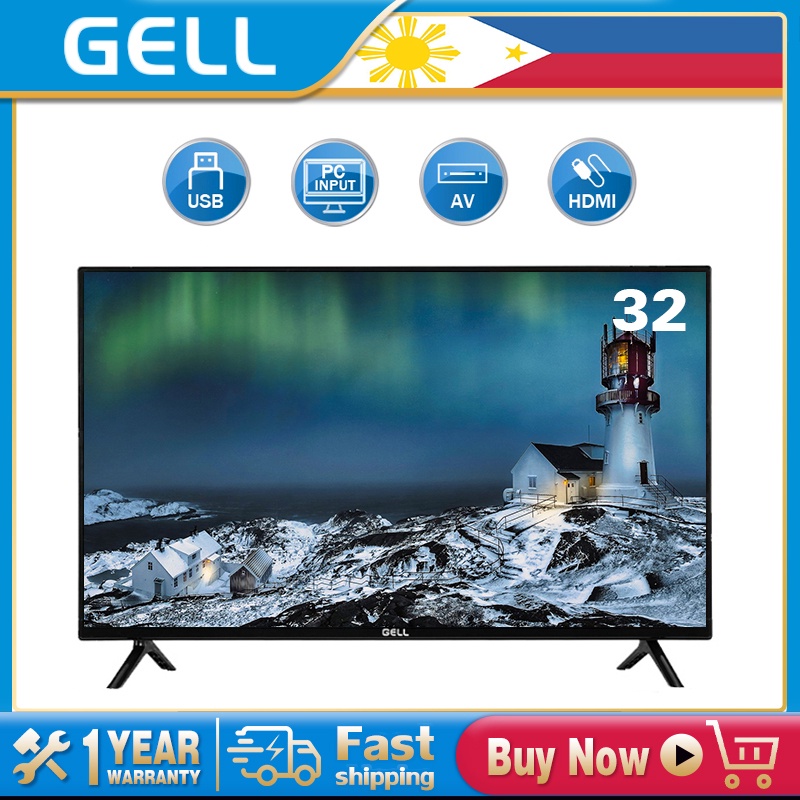 GELL 32 INCH/42INCH/43inches LED TV flat screen on sale Frameless Ultra