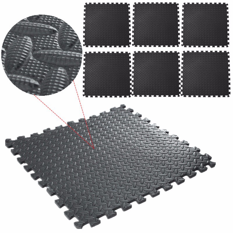 LARGE INTERLOCKING EVA FOAM MATS TILES GYM PLAY GARAGE WORKSHOP FLOOR MAT
