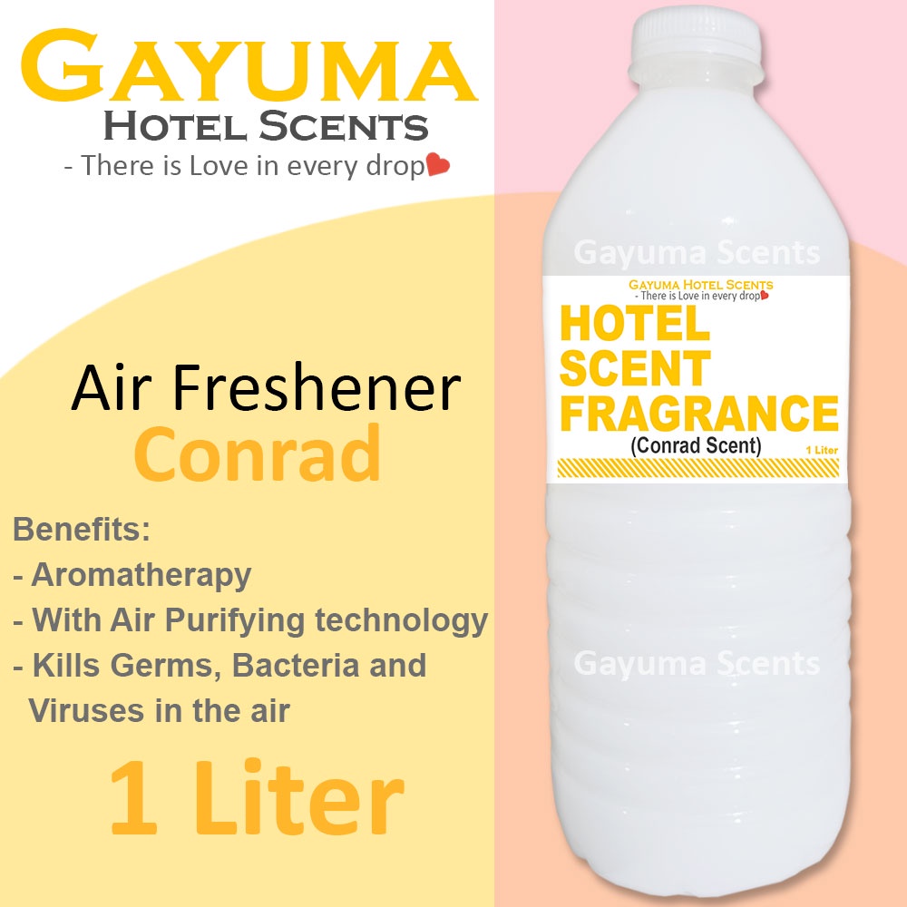 Gayuma CONRAD Premium Hotel Scents for Humidifier Diffuser Fragrance