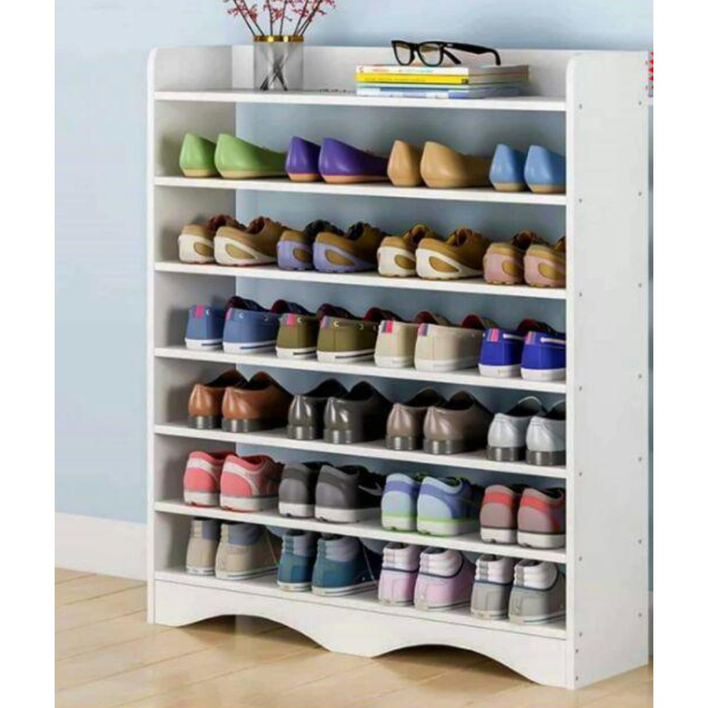 Wooden Shoe Rack 7 Layers L130 Shopee Philippines