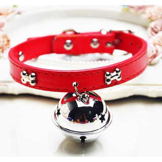 Ready StockBone Collar with Big Bell, 4cm In Diameter, Cute Chao Meng, Pet Dog, Cat and Cat Access #6