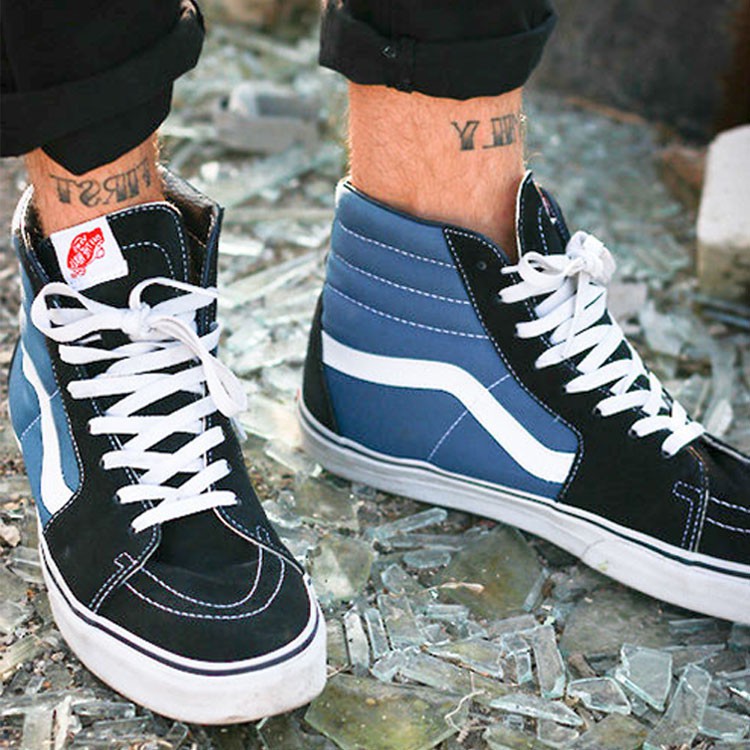 high cut vans old skool