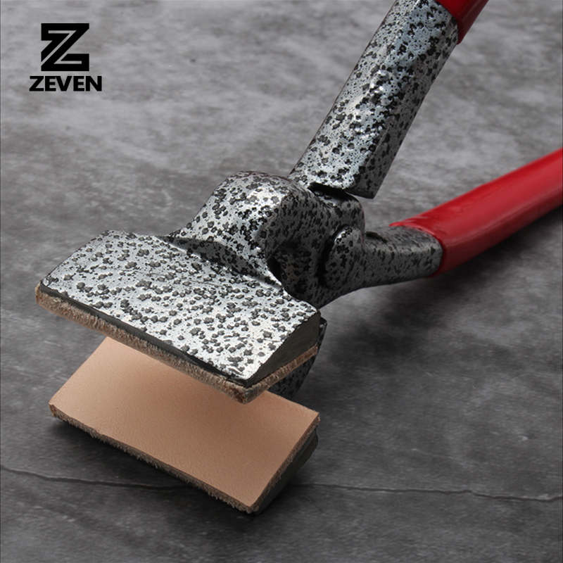 Leather Craft Pressurized Edge Glat Tongs Wide Mouth Adjustment Press Flatten Fixed Flat Nose Pliers