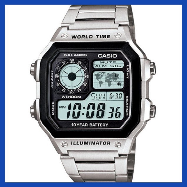 casio thin watch