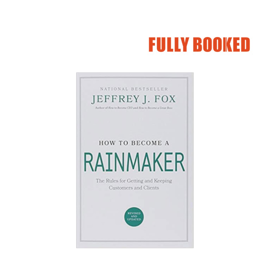 How To Become A Rainmaker Hardcover By Jeffrey Fox Shopee Philippines