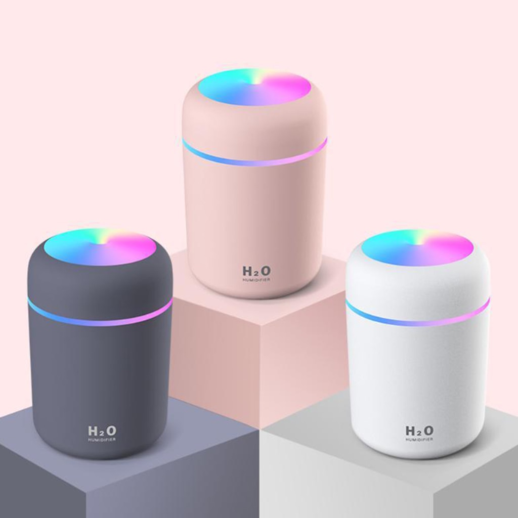 Salorie Air Humidifier Ultrasonic Aroma Essential Oil Diffuser 300ml USB Cool Mist Maker Aromatherapy with Colorful Lamp for Home Car | Shopee Philippines
