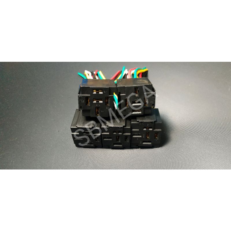 5pcs Bosch Relay Socket Relay Socket 5 pin Motorcycle Auto Bosch Relay