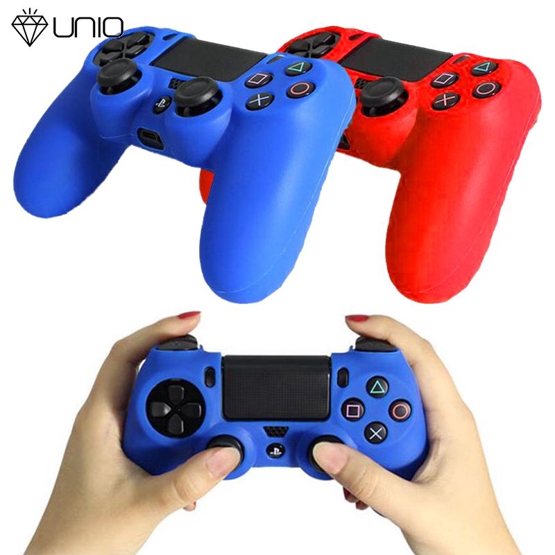 orange and blue ps4 remote