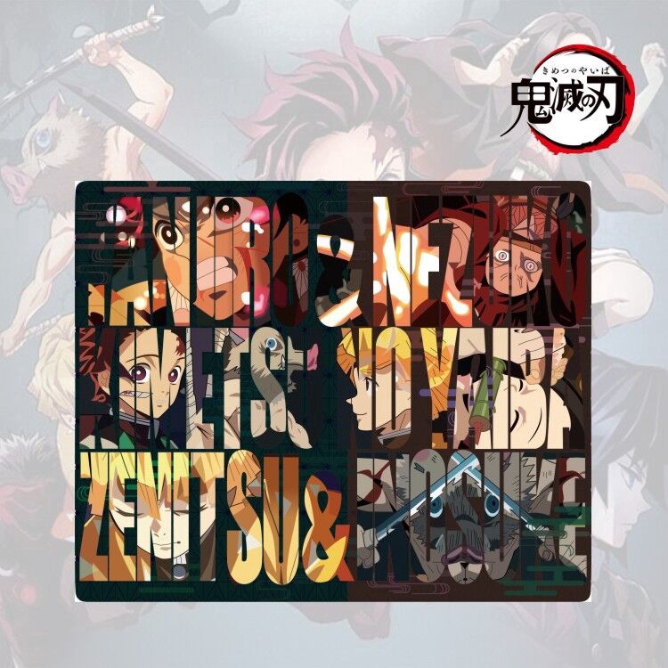 23 18cm Rubber Mouse Pad Anime Demon Slayer Kimetsu No Yaiba Cartoon Cosplay Comics Gaming Mouse Pad Speed Mouse Pad Shopee Philippines