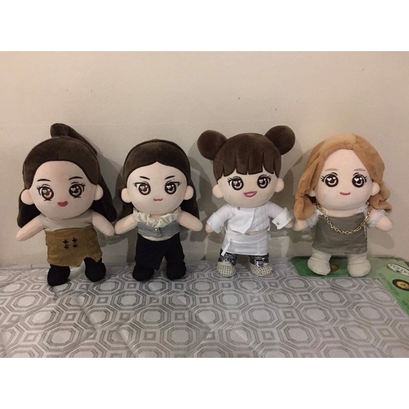 blackpink plush dolls