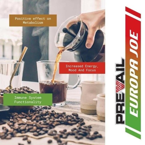 Valentus Prevail Europa Joe Robusta Arabica Coffee (24 Sachets