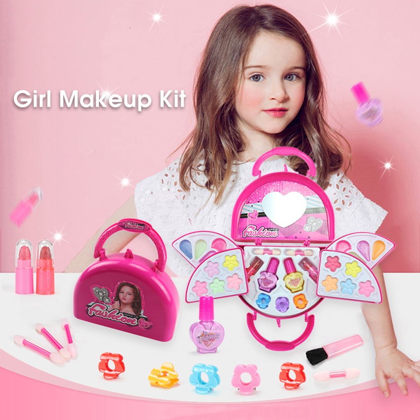 iBaby Kids Girls Makeup Set Lollipop Makeup Toys Nontoxic Washable