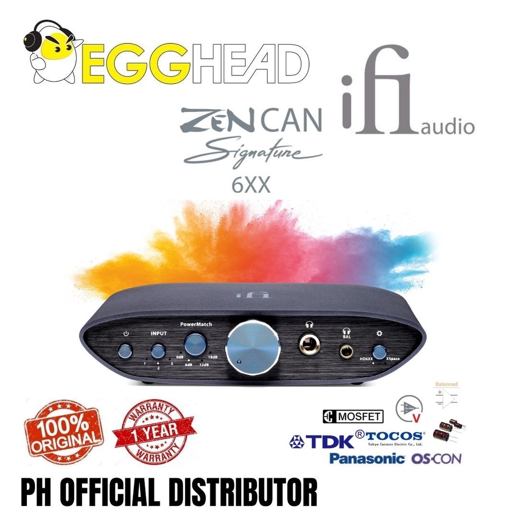 IFi ZEN CAN Signature 6XX | Balanced Desktop Headphone Amp And Preamp ...