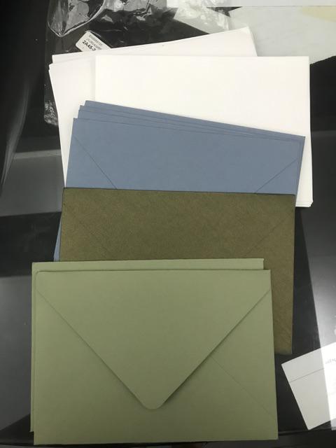 A7 Baronial Envelope (Metallic Olive Green, 250gsm) for 5R ...