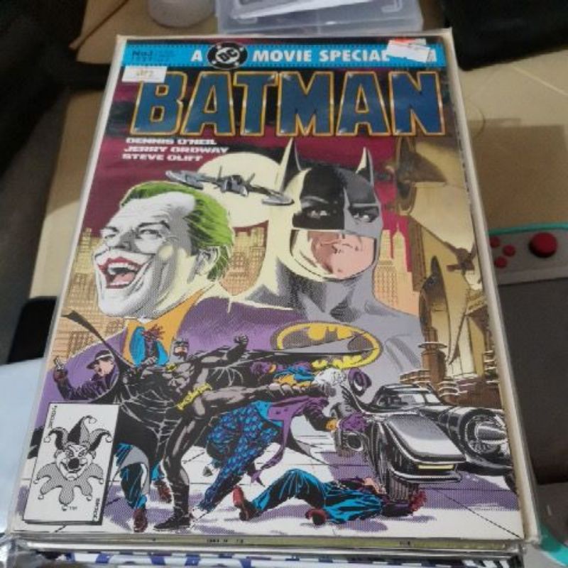 batman the movie 1989 comic book adaptation trade paperback comic book rare  | Shopee Philippines