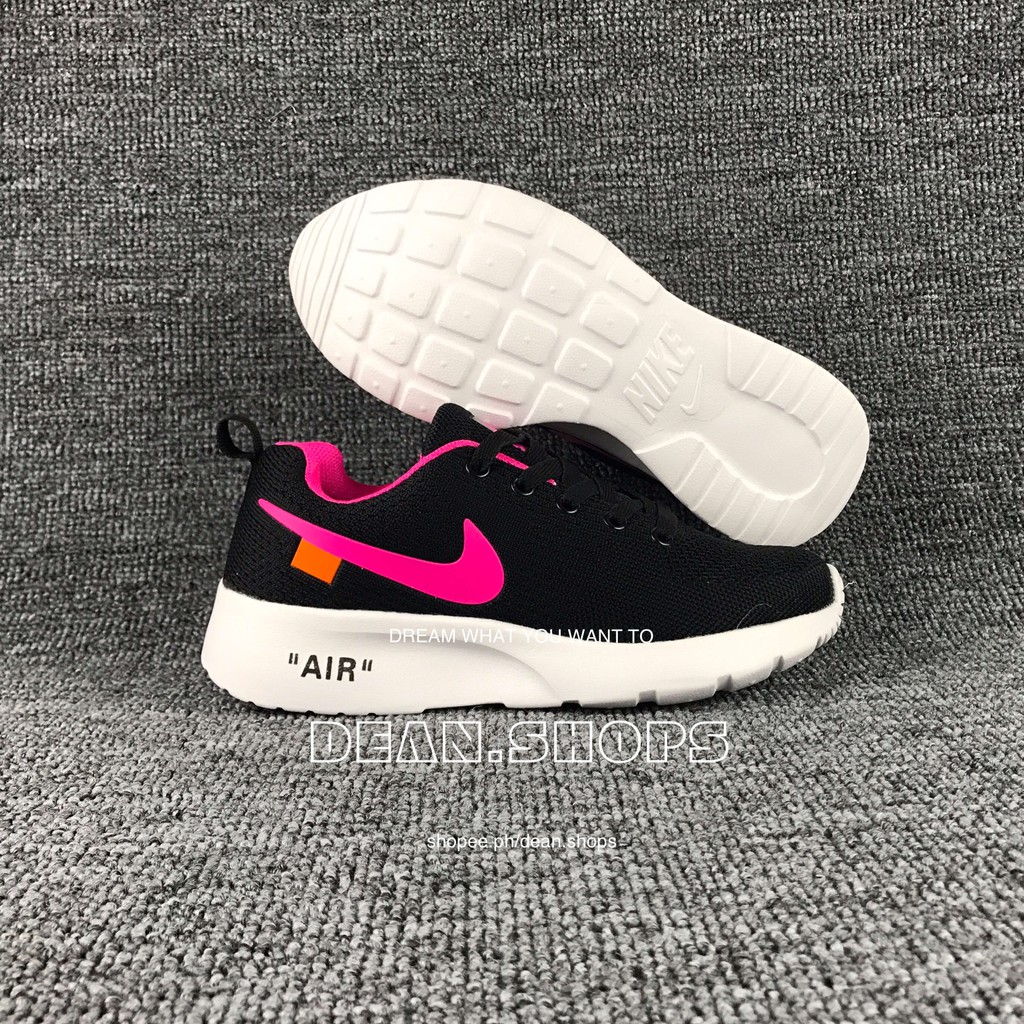 nike roshe run off white