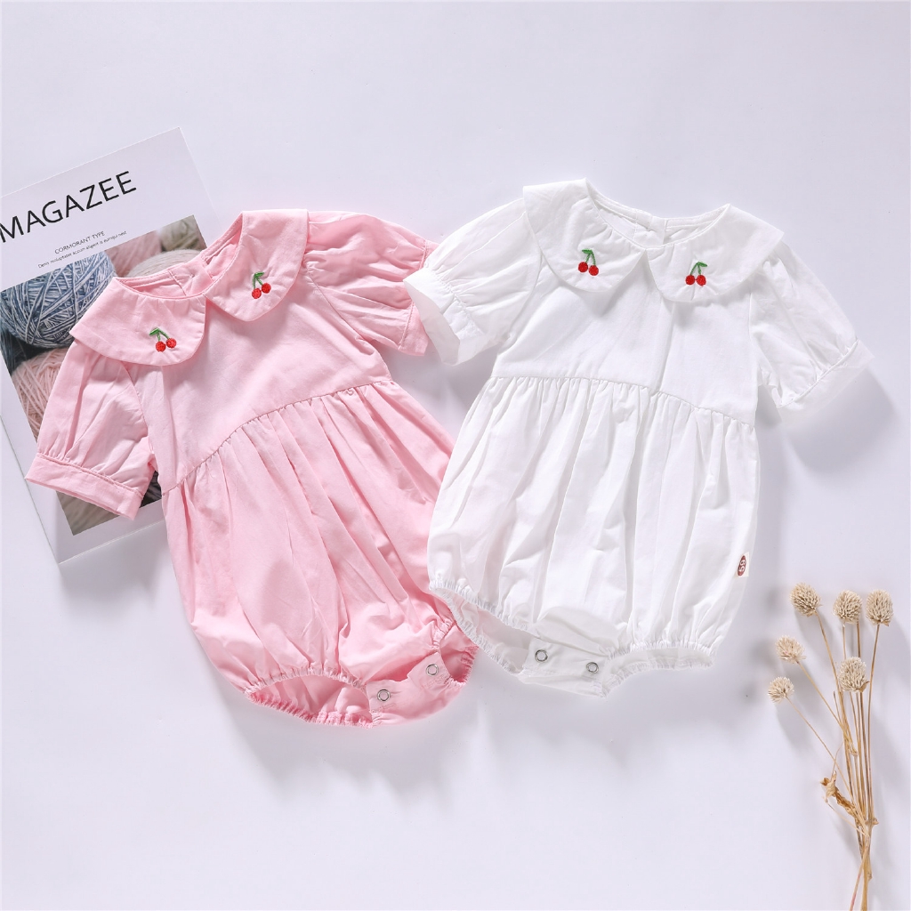 baby girl cotton romper