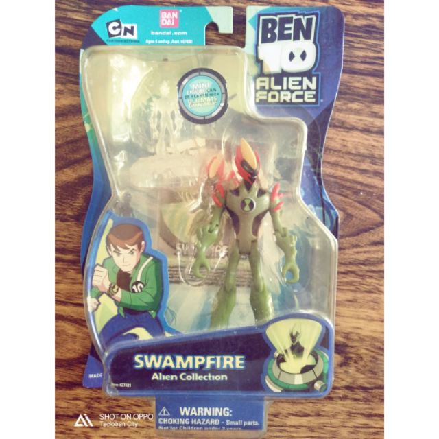 Ben 10 Alien Force Swampfire Figure Shopee Philippines