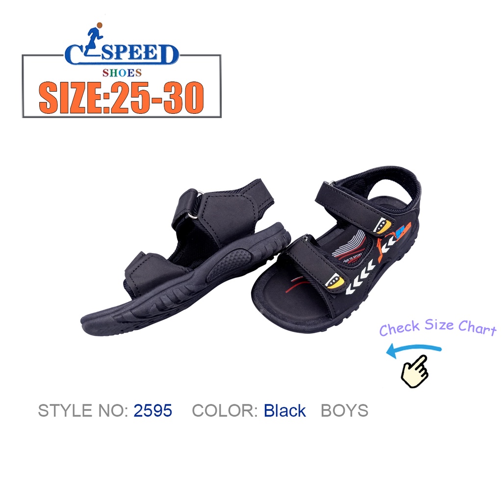 New Arrival 2595 Size 25-30 COD Kids Sandals Shoes For Boys Baby Fashion Slippers