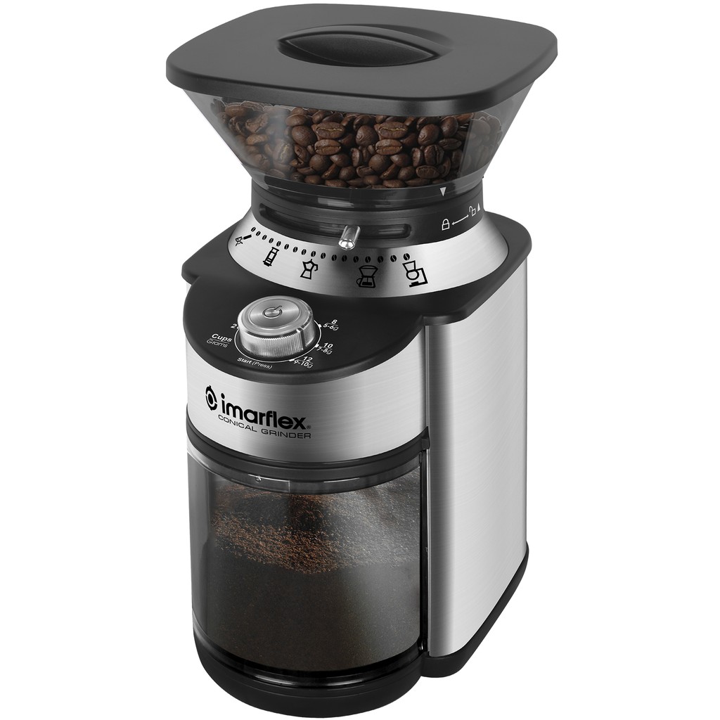 Imarflex Conical Burr Grinder IBG159C Shopee Philippines