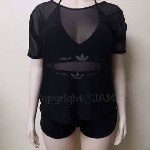 adidas plus size swimwear