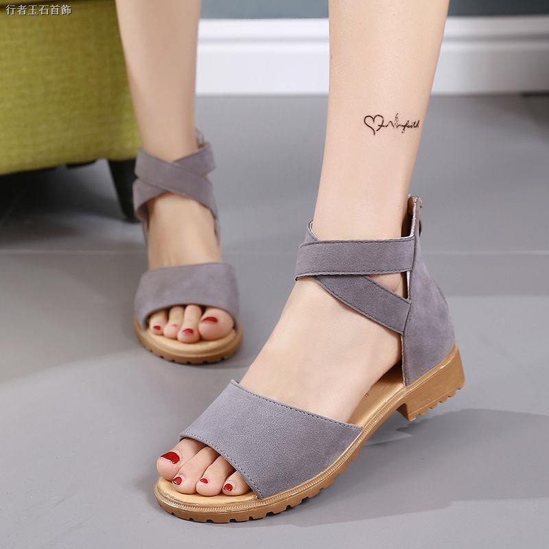 flat heel sandals with price