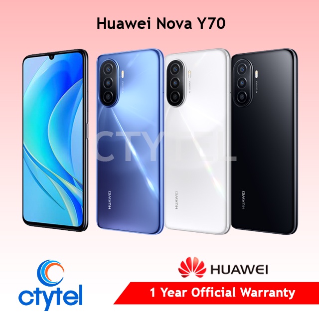 Huawei Nova Y70 NTC 1 Year warranty Shopee Philippines