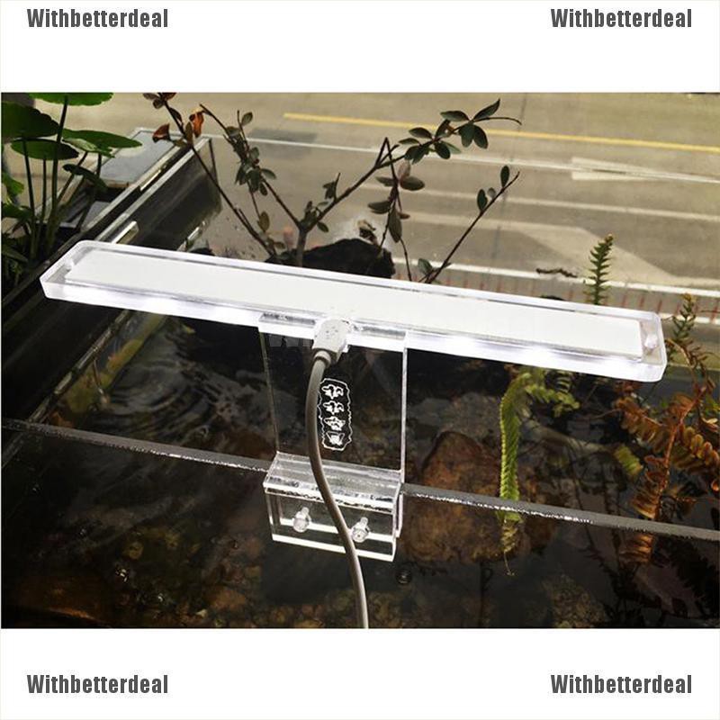 [BETTER] Aquarium Lamp LED Plant Light Fits Tanks Aquatic Lamp Aquarium Bracket Light #9