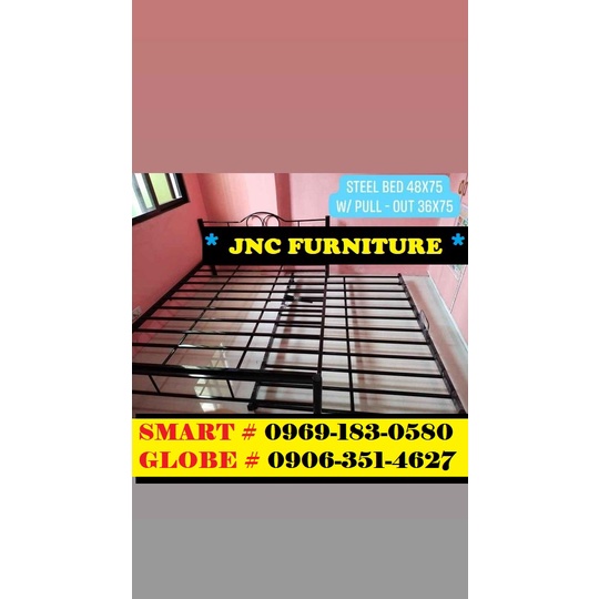 beds double deck SINGLE BED WITH PULL OUT 1461 Shopee Philippines