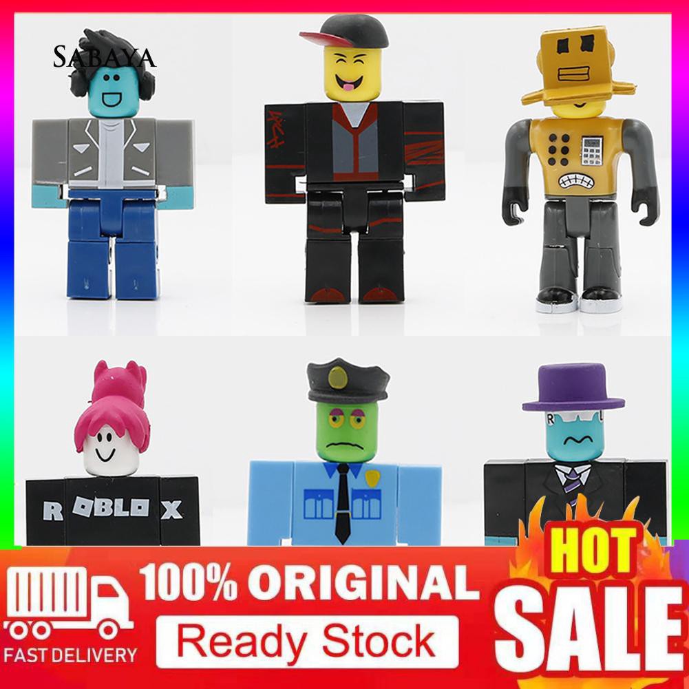 Yz 24pcs Roblox Legends Champions Classic Noob Captain Doll Action Figure Toy Gift Shopee Philippines - roblox legends toy