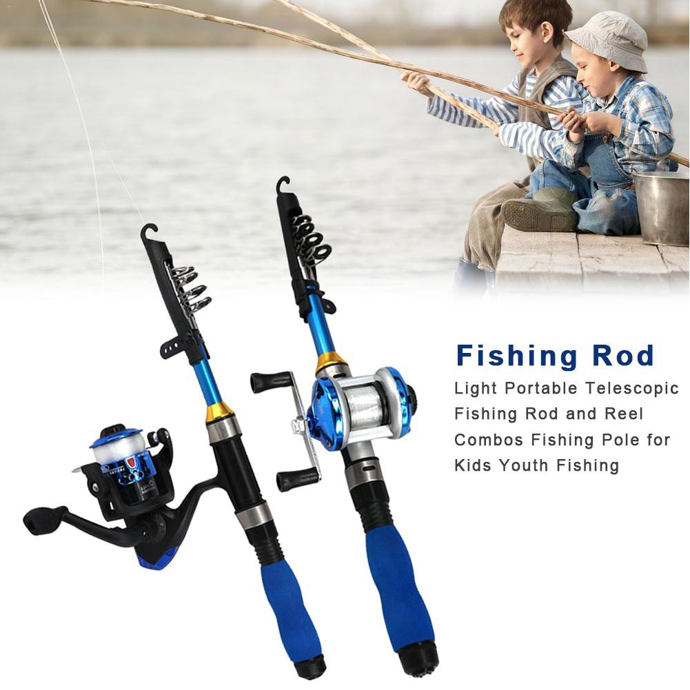 53pcs Fishing Tools Kit Rod Reel String Hook Float Lead Weight Fishing Tackle 