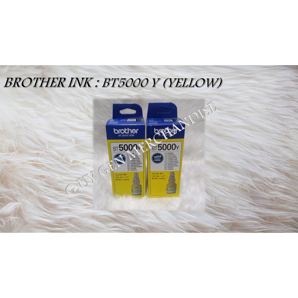 BROTHER INK BT5000 Y (YELLOW) | Shopee Philippines