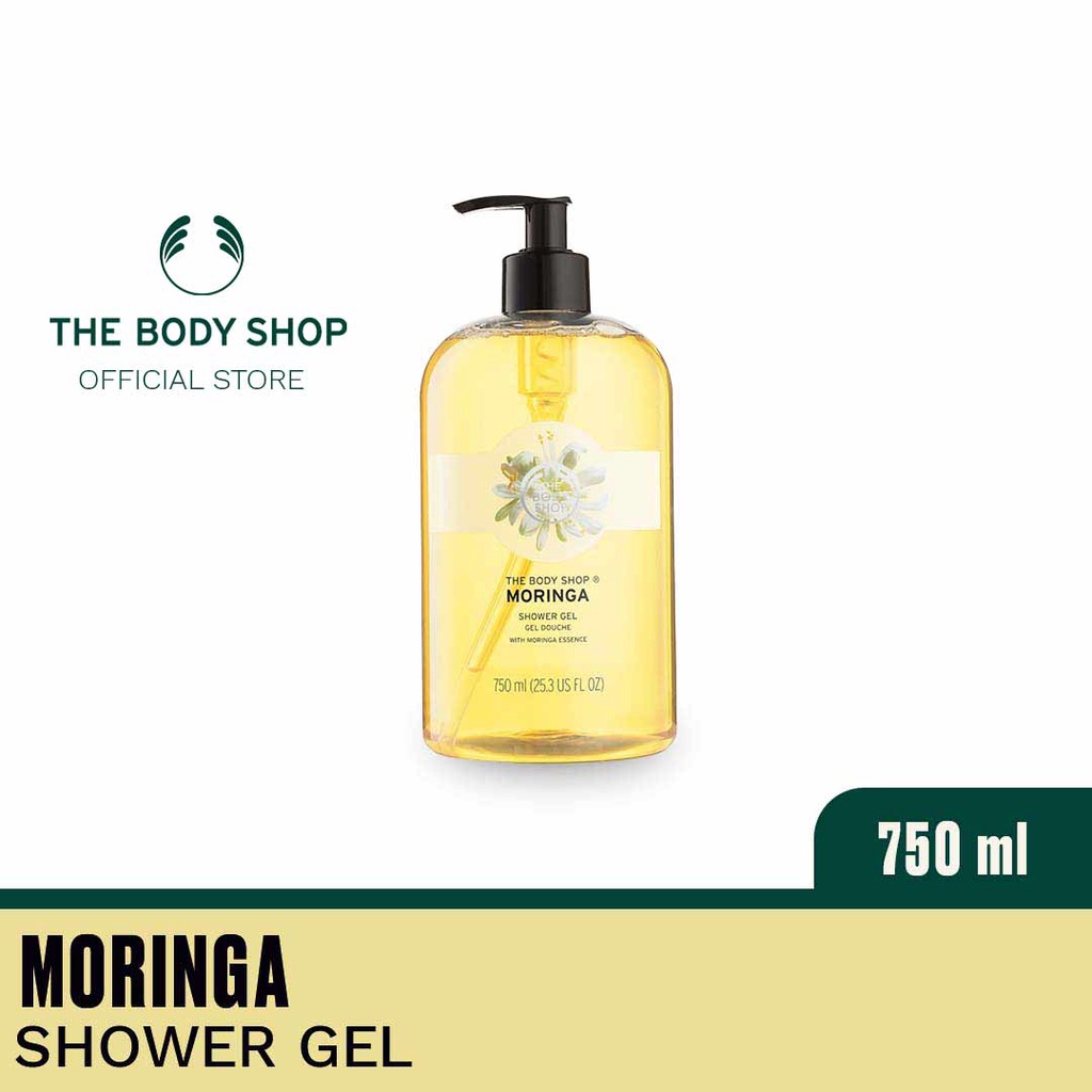 2022The Body Shop Moringa Shower Gel (750ml) Shopee Philippines